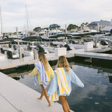 Fancy Oversized Terry Mockneck - Malibu Yellow
