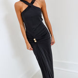 Lily Maxi Dress - Black