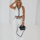 Marlo Pants - White