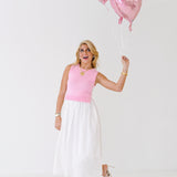 Marabelle Midi Dress - Pink Multi