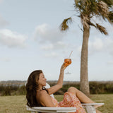 Metta Balloon Mini Dress - Peach