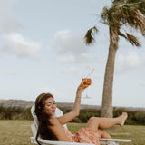 Metta Balloon Mini Dress - Peach