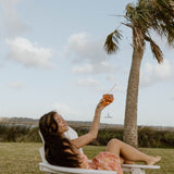 Metta Balloon Mini Dress - Peach