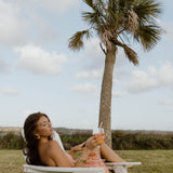 Metta Balloon Mini Dress - Peach