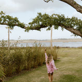 Haleigh Button Down Top - Pink/White Striped