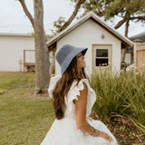 Hadlee Ruffle Sleeve Maxi Dress - Off White