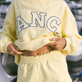 Fancy French Terry Shorts - Malibu Yellow