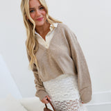 Lacey Maxi Skirt - Ivory