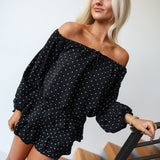 Emma Mini Skirt - Black