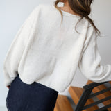 Stella Knit Top - Ecru