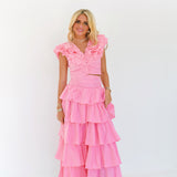 Kelsi Ruffle Set - Pink