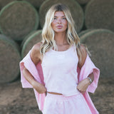 Fancy Tank Top - Pink Camo