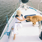 Fancy Varsity Button Loungepants- White