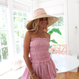 Missy Strapless Balloon Mini Dress - Pink