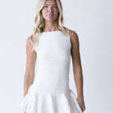 Meadow Mini Dress - Off White