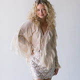 Mallory Sequin Mini Skirt - Silver