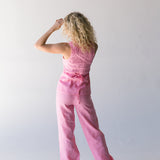 Blair Linen Pants - Pink