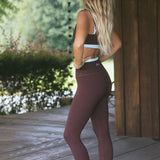 Fancy FitFlow Double Layered Athletic Bra - Glacier