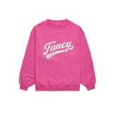 Oversized Terry Varsity Mockneck - Sconset Pink