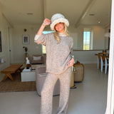 Brooke Sweater Set - Brown