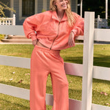 Relaxed Joggers - Coral