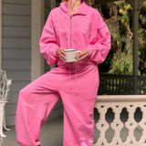 Relaxed Joggers - Cosmo Pink