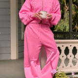 Relaxed Joggers - Cosmo Pink