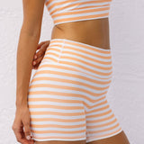 Flexion Shorts - Orange/White