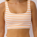 Flexion Classic Bra - Orange/White