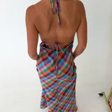 Hanna Halter Maxi Dress - Romantic Peony