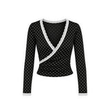 Long Sleeve Wrap Top