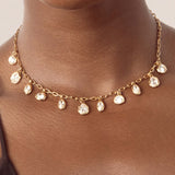 Liquid Crystal Charm Necklace