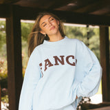 Fancy Oversized Fleece Mockneck - Glacier