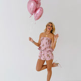 Jacklyn Corset Top - Pink Floral