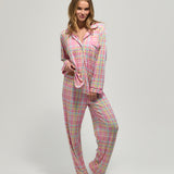 Pajama Set - Garden Multi Plaid