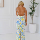 Alanna Bart Town Mizie Open Back - Blue Multi