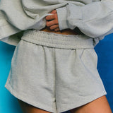 Classic Terry Shorts - Heather Grey