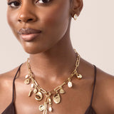 Crystal Luxe Mini Studs: Clear Crystal with 18k Gold Plating / One Size