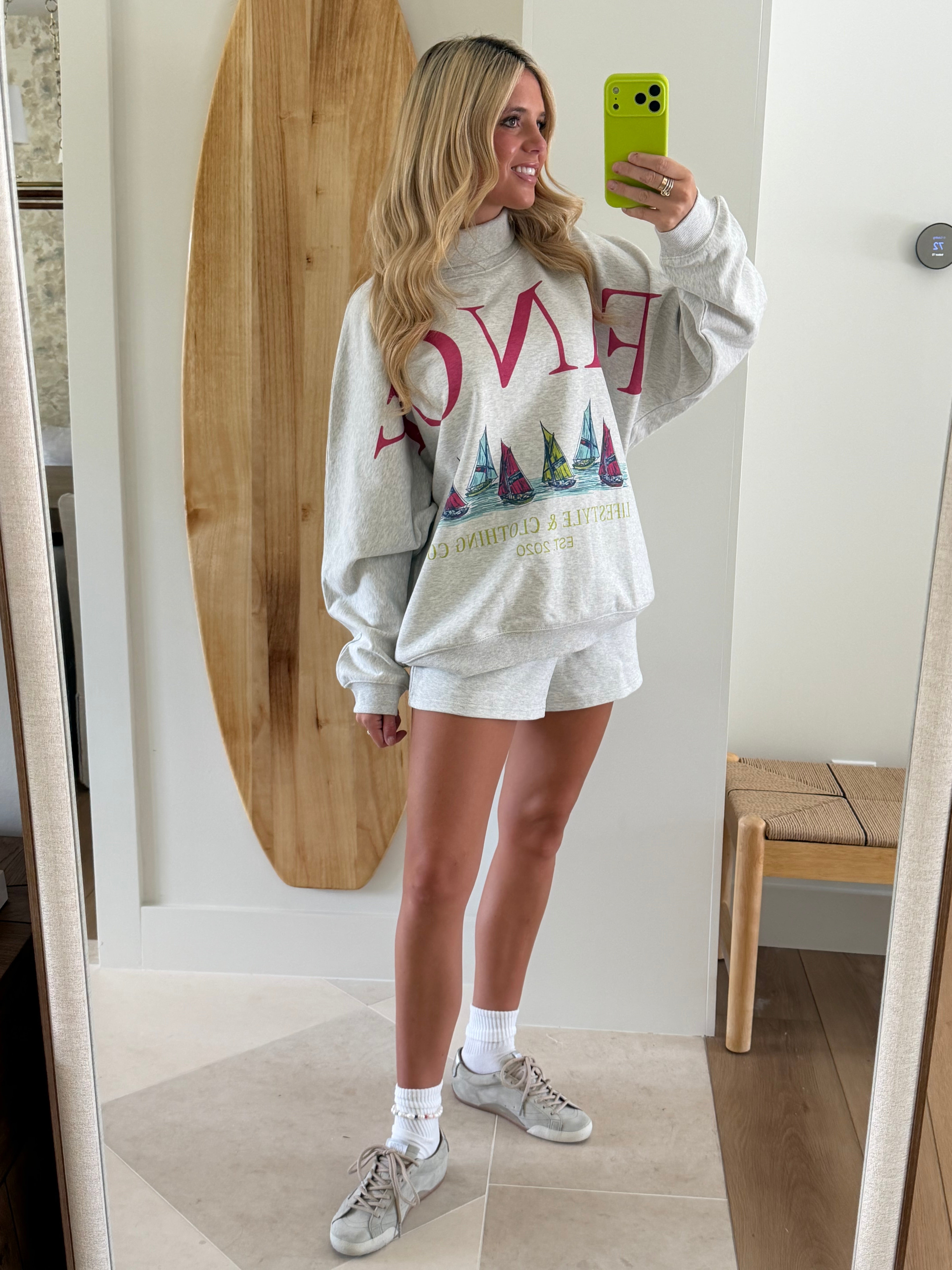 (PREORDER) Comfort Short - Cloud Gray