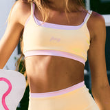 ComfortForm Double Layered Bra - Yellow Taffy