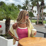 Fancy FitFlow Double Layered Tank - Daiquiri