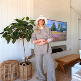 Brooke Sweater Set - Brown