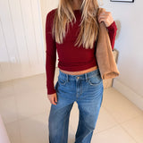 Vivi High Rise Wide Leg Jeans - Medium Wash