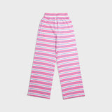 Striped Button Pants - Vice Stripes