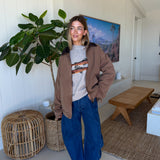 Elliott Barn Jacket - Brown