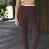 Fancy FitFlow Double Lined Leggings - Peony