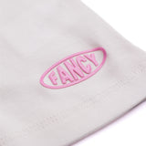 Cotton Stretch V-Neck Tank - White