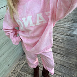 Fancy Oversized Fleece Mockneck - Pink Camo (PREORDER)