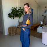 Madi Long Sleeve Top - Dark Grey