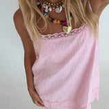 Valorie Swing Mini Dress - Baby Pink